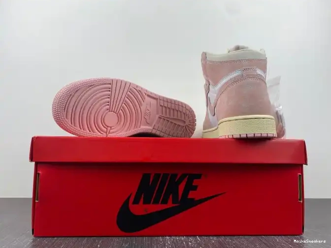 MaikeSneakers Pink Retro OG High FD2596-600 Jordan Air 1 Washed (Women's) 0405